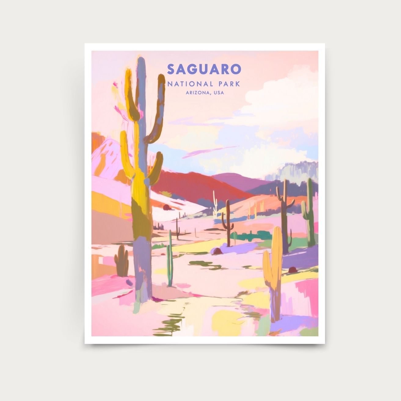 Saguaro National Park- Arizona Print