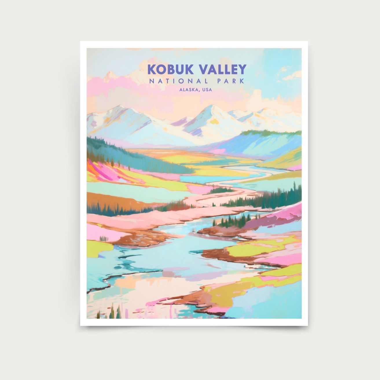 Kobuk Valley National Park- Alaska Print