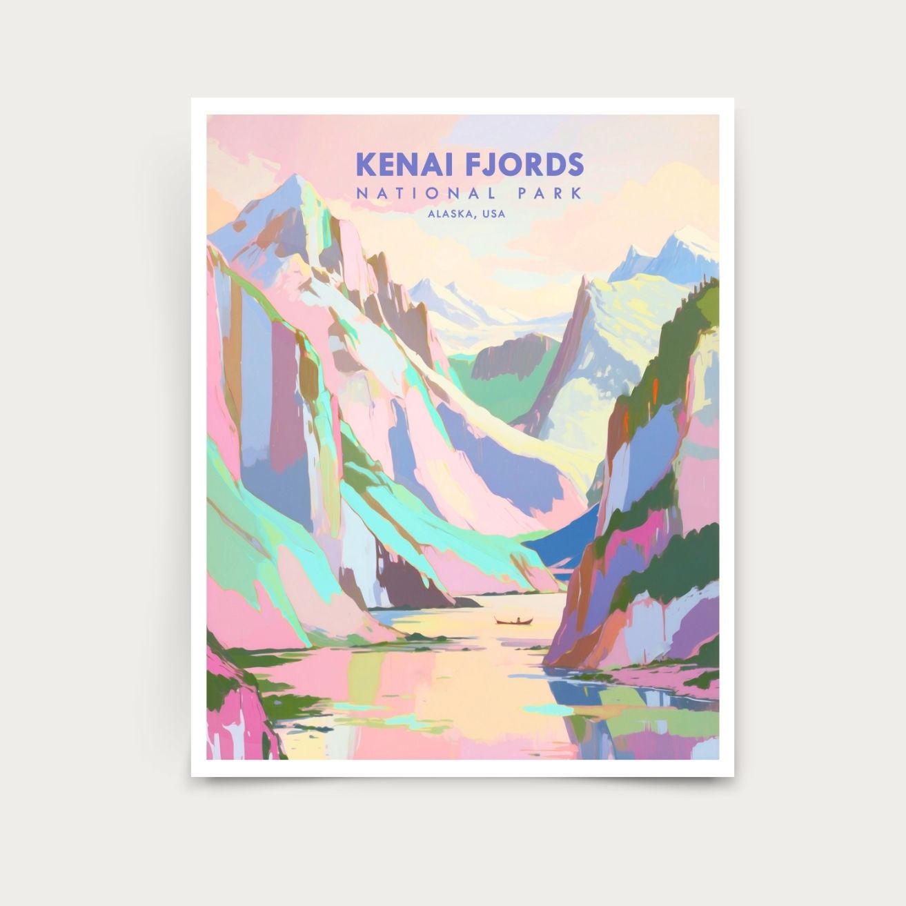 Kenai Fjords National Park Print- Alaska