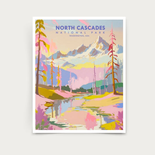 North Cascades National Park- Washington State Print