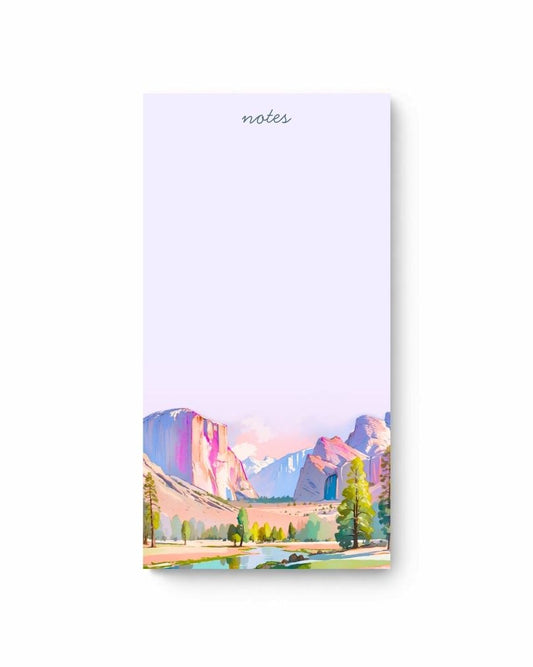 National Park Notepad- Yosemite