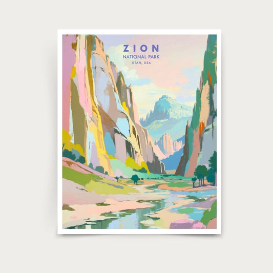 Zion National Park- Utah Print