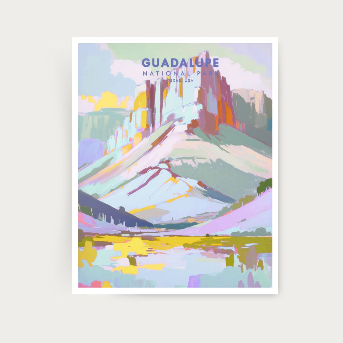 Guadalupe National Park- Texas Print