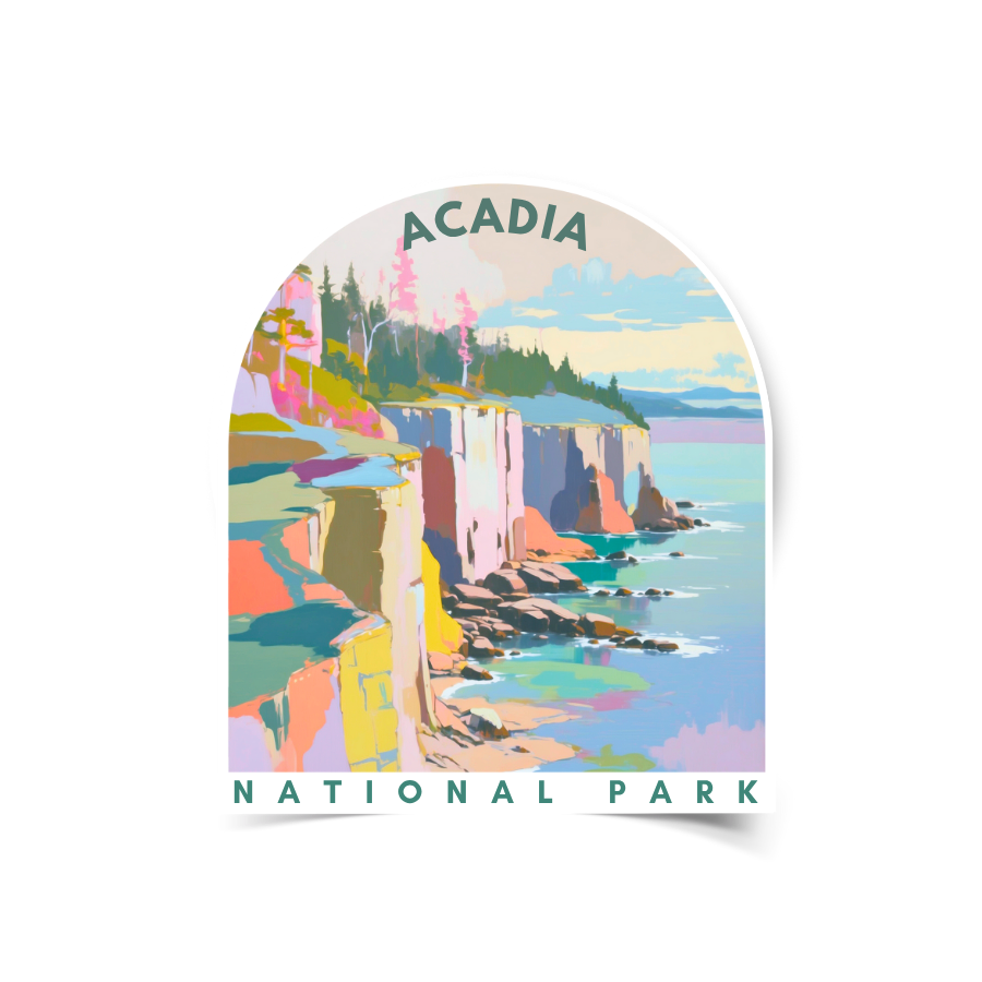 Acadia National Park Sticker