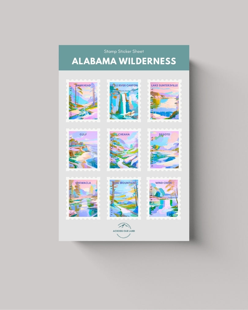 Alabama Nature - Sticker Sheet