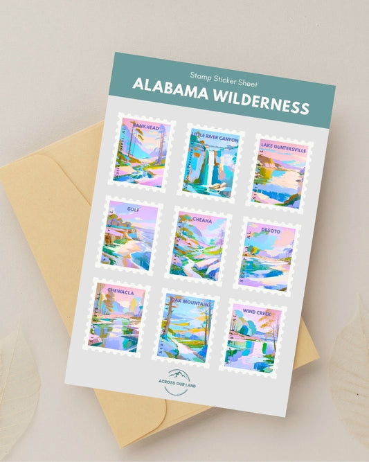 Alabama Nature - Sticker Sheet