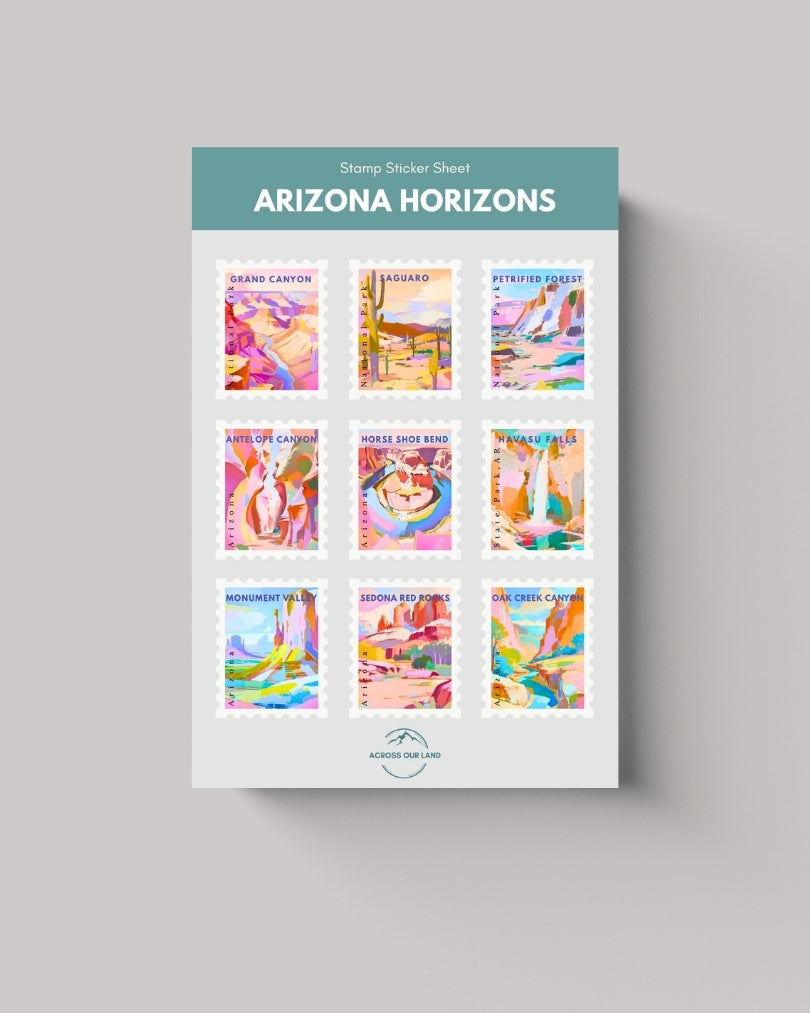 Arizona Nature - Sticker Sheet