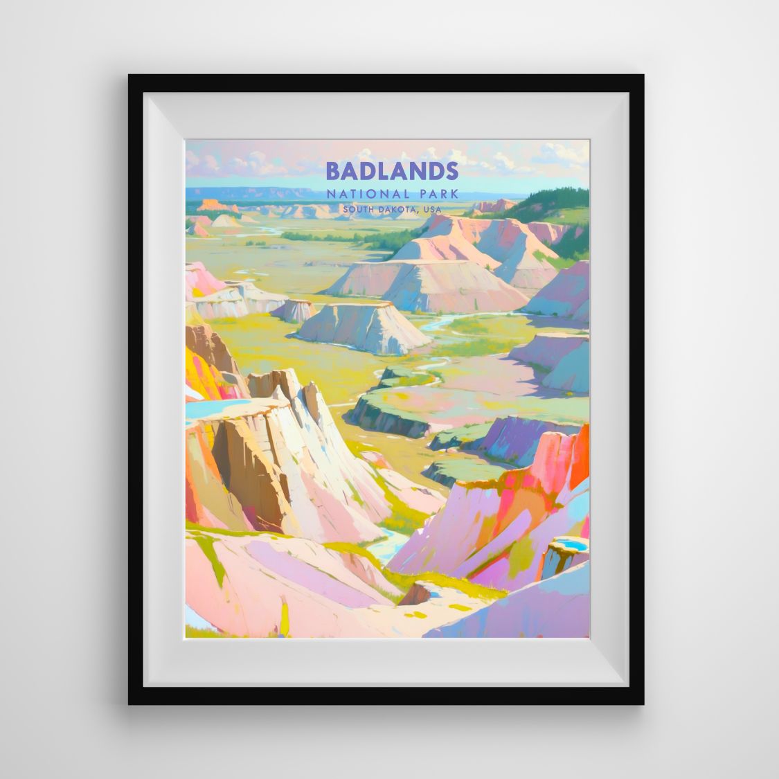 Badlands National Park Print