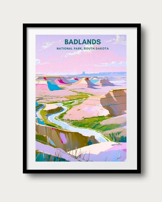 Badlands National Park Print