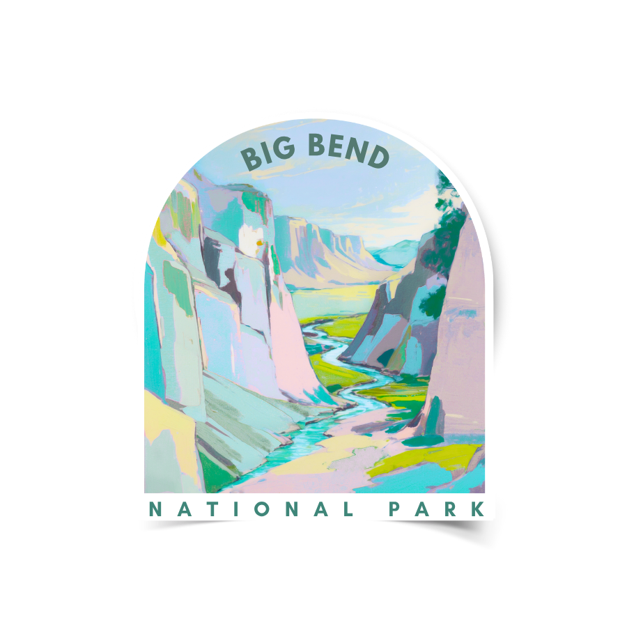 Big Bend National Park Sticker