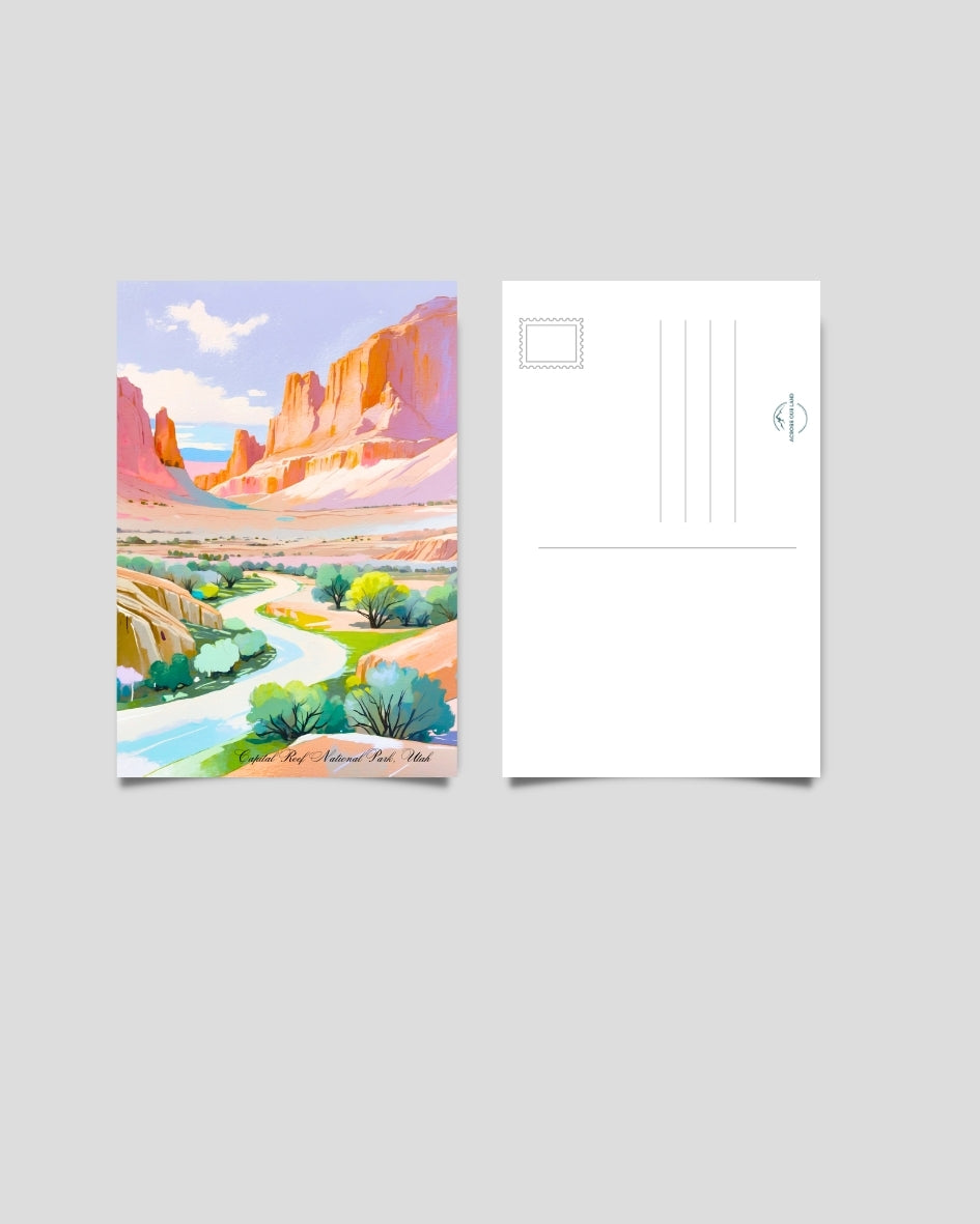 Capitol Reef National Park Postcard