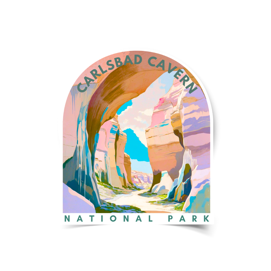 Carlsbad Caverns National Park Sticker