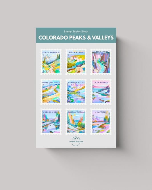 Colorado Nature - Sticker Sheet