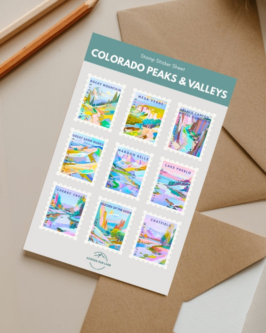 Colorado Nature - Sticker Sheet