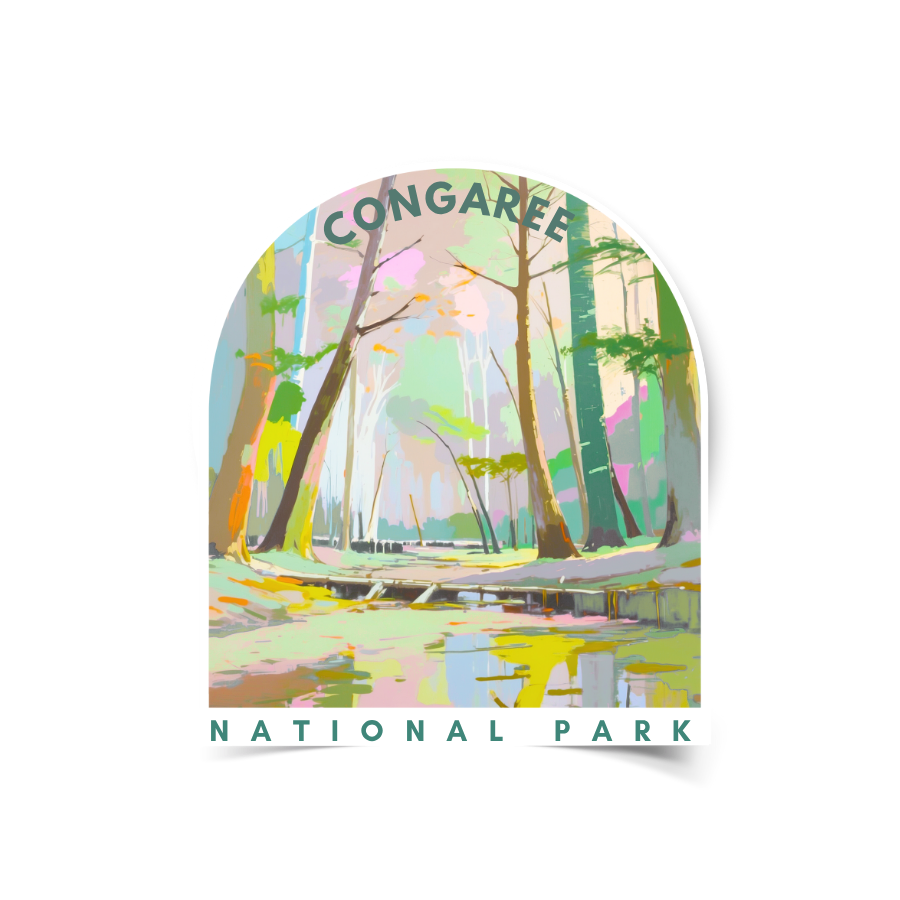 Congaree National Park Sticker
