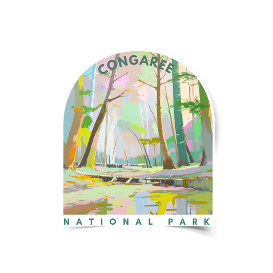 Congaree National Park Sticker