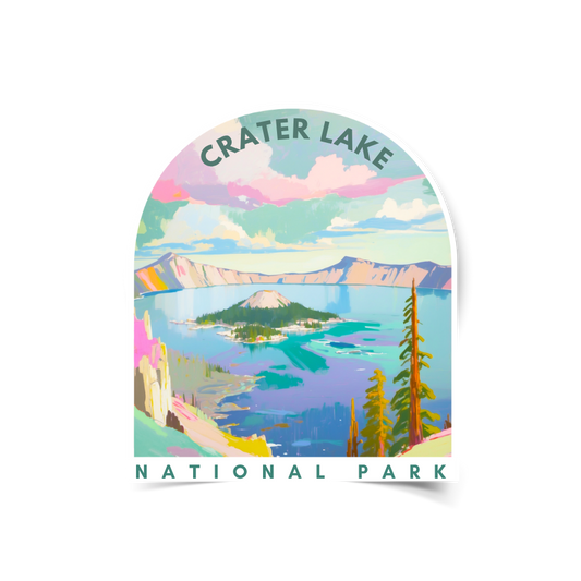 Crater Lake National Park Sticker