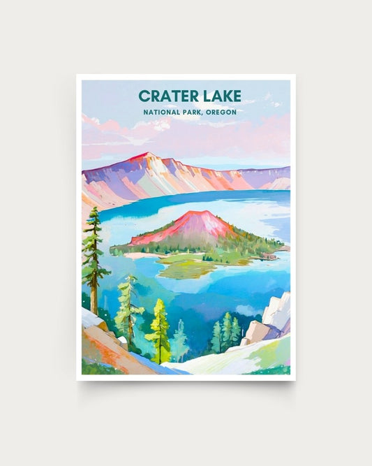 Crater Lake National Park Print