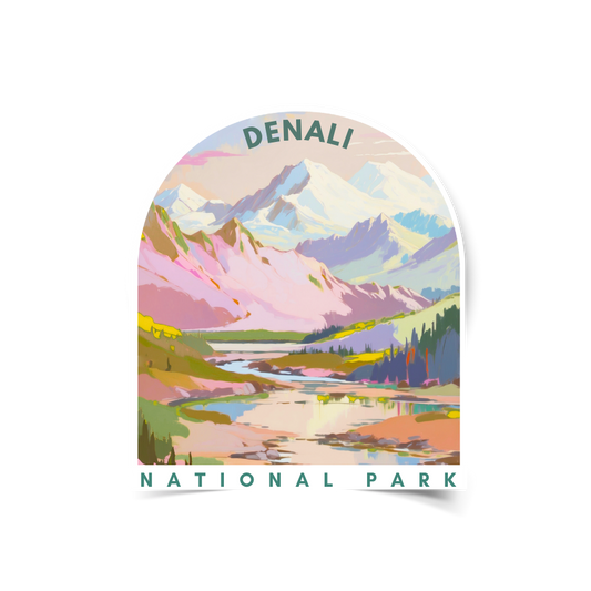 Denali National Park Sticker