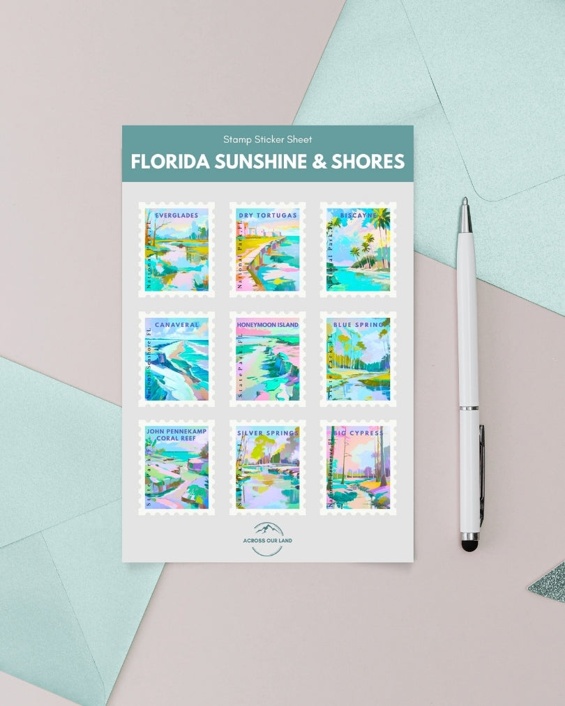 Florida Nature - Sticker Sheet