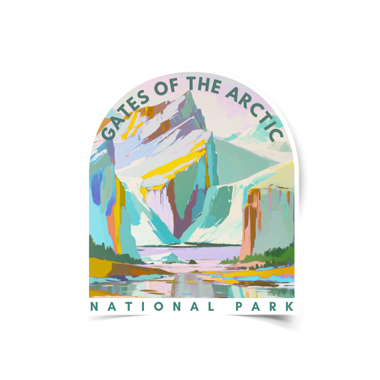 Gates of the Arctic National Park Sticker