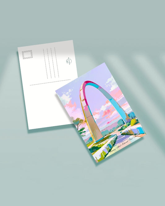 Gateway Arch National Park Postcard