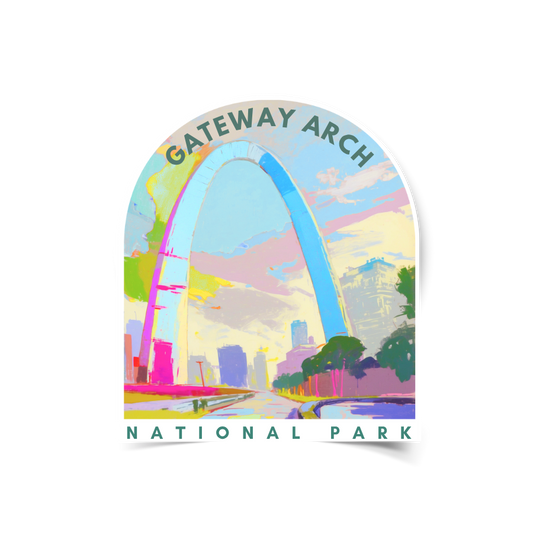 Gateway Arch National Park Sticker