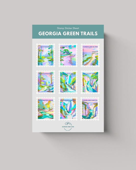 Georgia Nature - Sticker Sheet