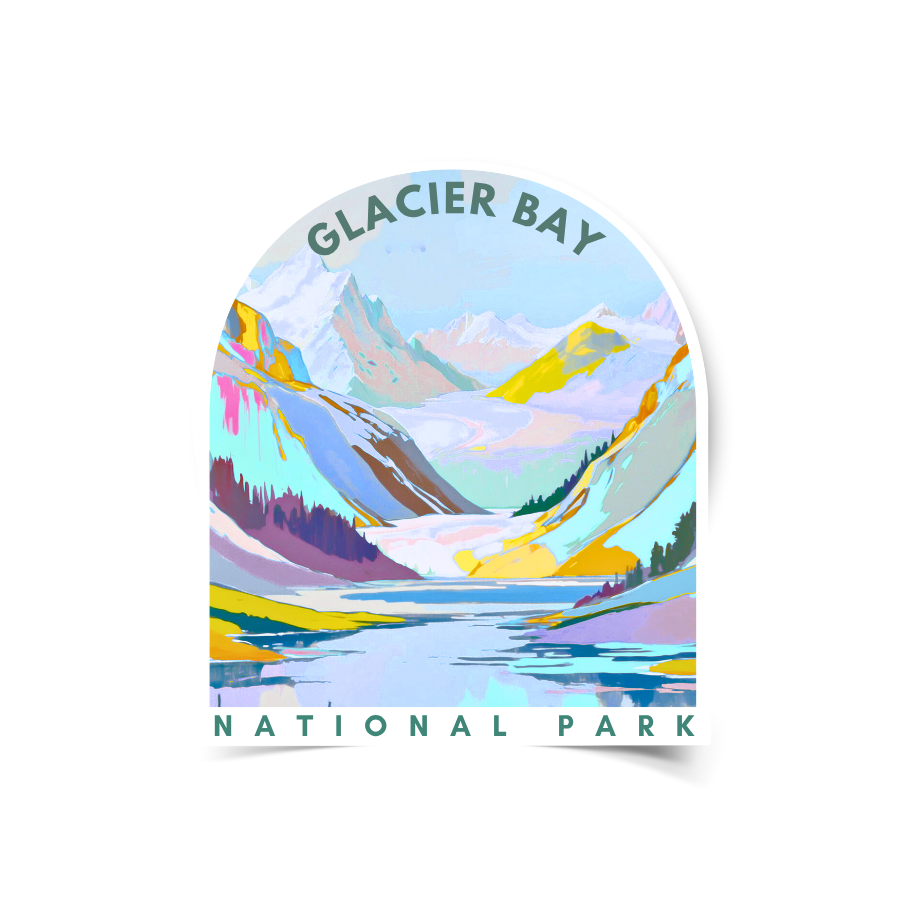 Glacier Bay National Park Sticker