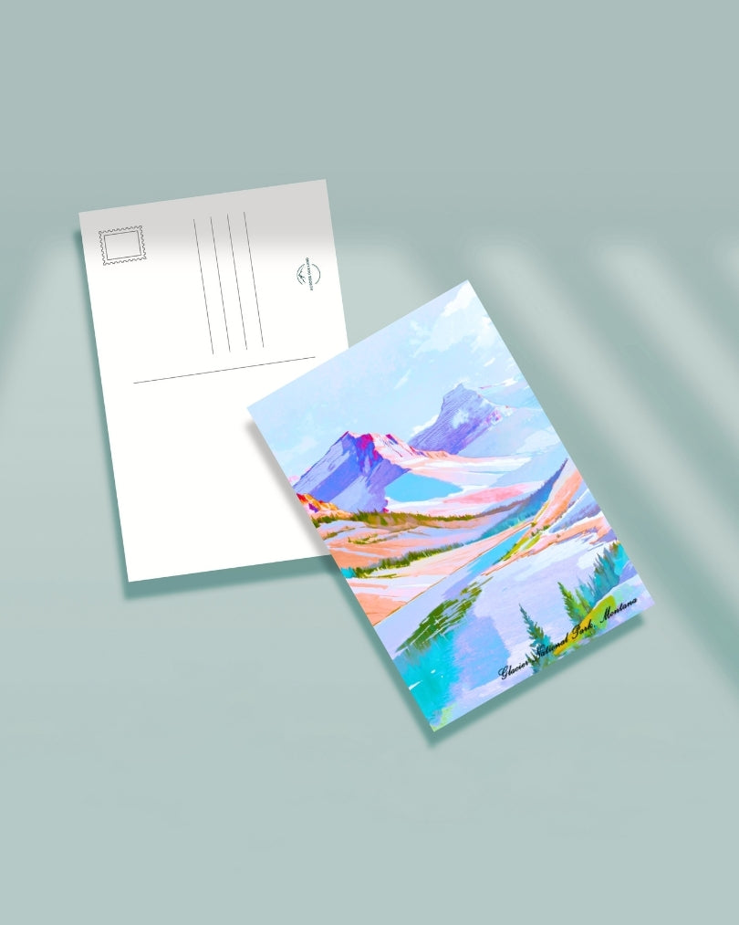 Glacier National Park Postcard