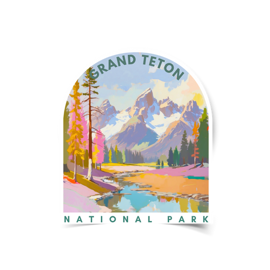 Grand Teton National Park Sticker
