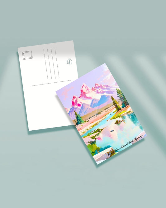 Grand Teton National Park Postcard