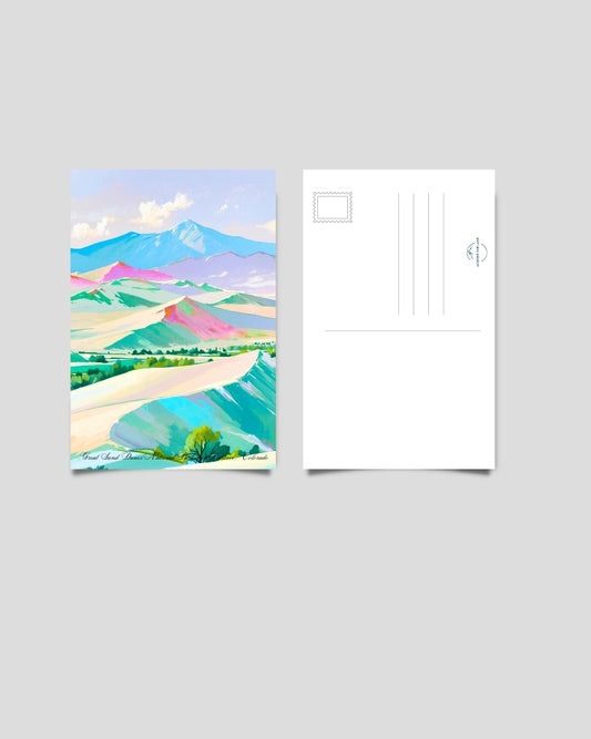 Great Sand Dunes National Park Postcard