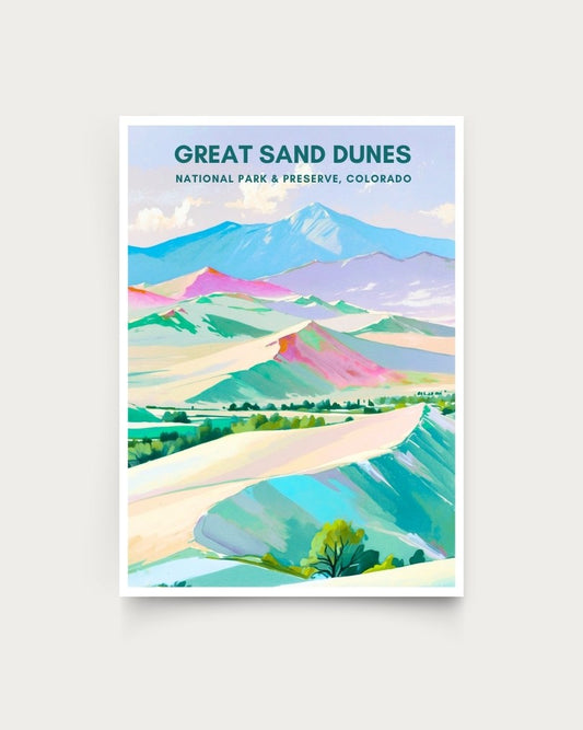 Great Sand Dunes National Park Print