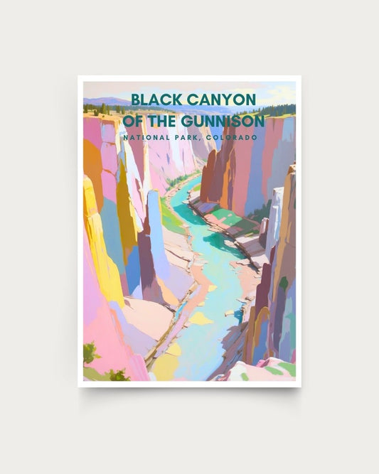 Black Canyon of the Gunnison National Park Print