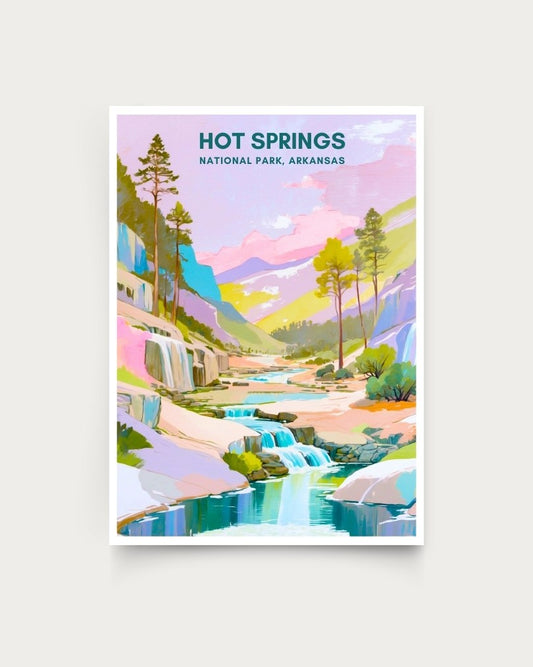 Hot Springs National Park Print