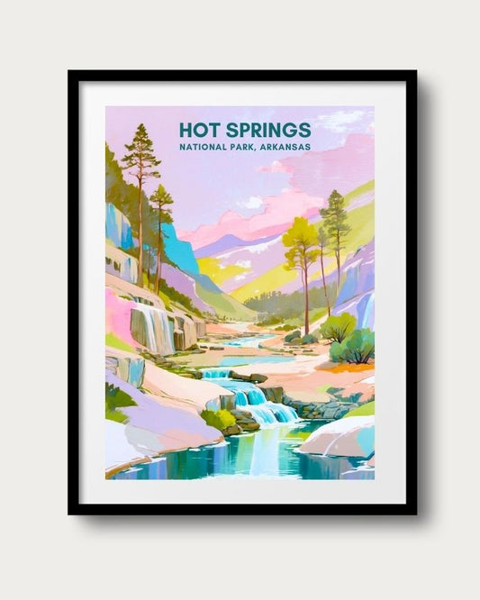 Hot Springs National Park Print