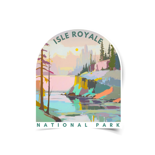 Isle Royale National Park Sticker