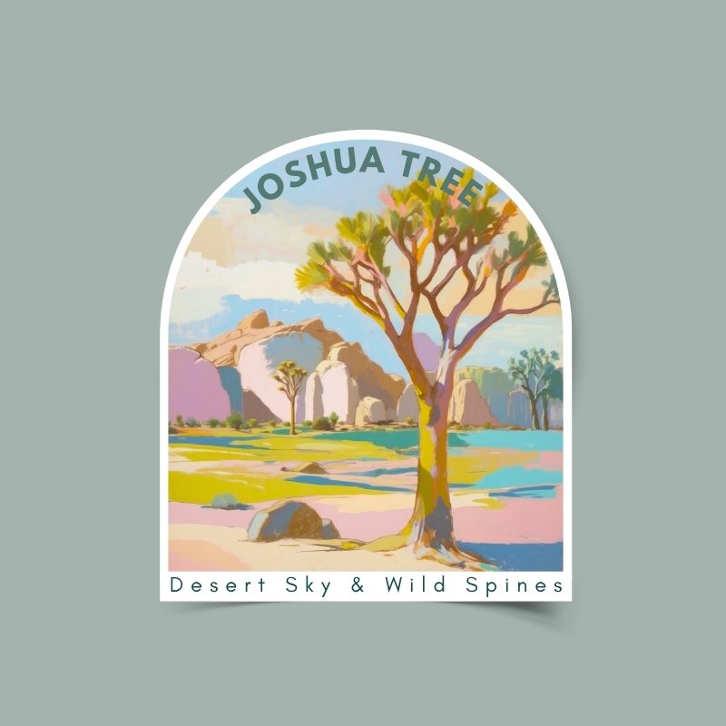 California's National Park Stickers