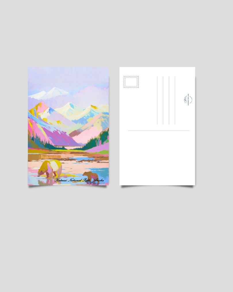 Katmai National Park Postcard