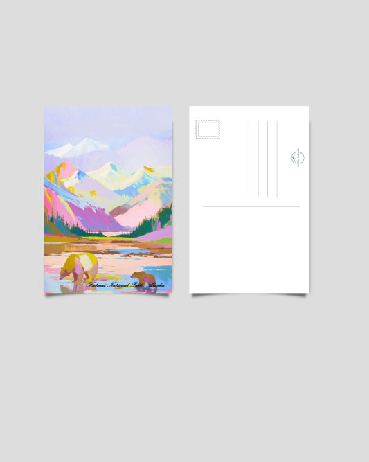 Katmai National Park Postcard
