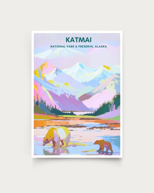 Katmai National Park Print