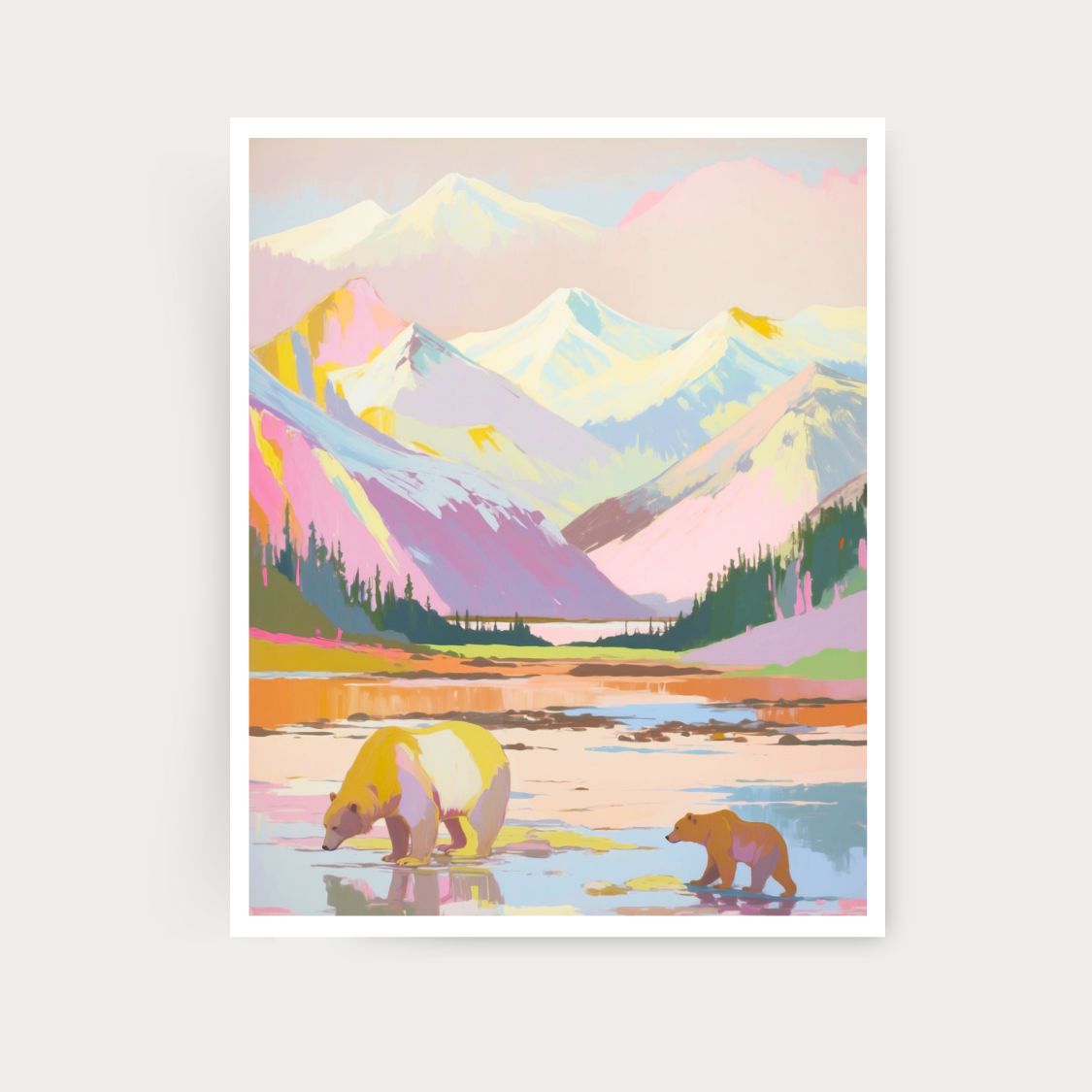 Katmai National Park Print- Alaska