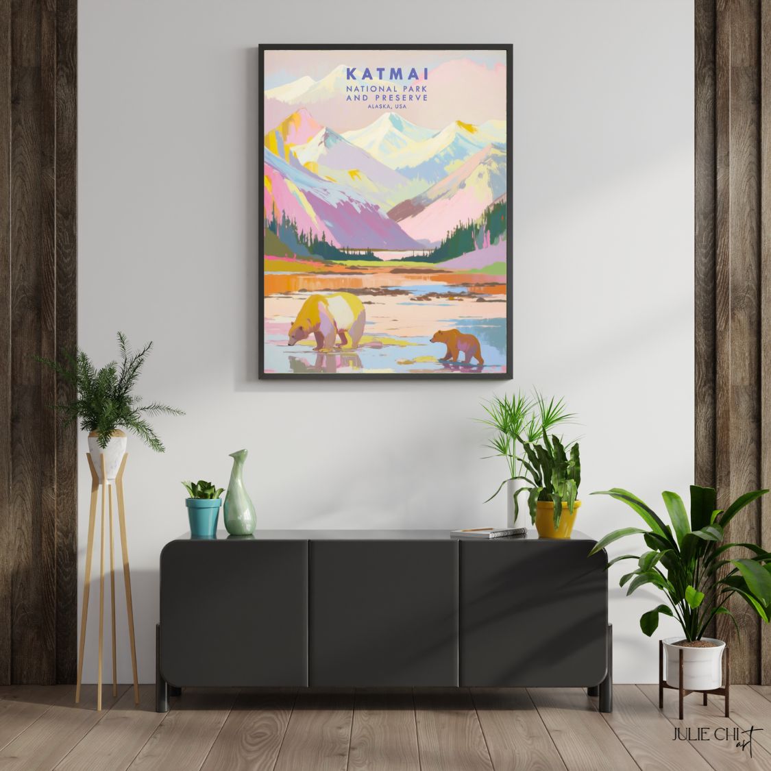 Katmai National Park Print- Alaska