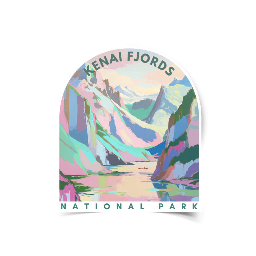 Kenai Fjords National Park Sticker