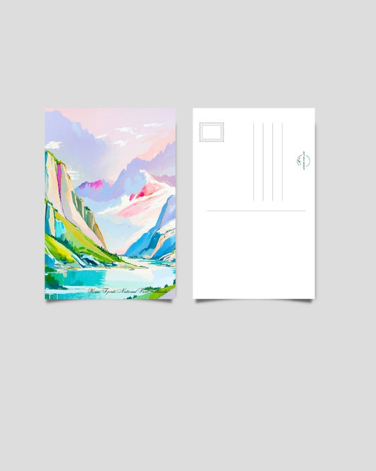 Kenai Fjords National Park Postcard