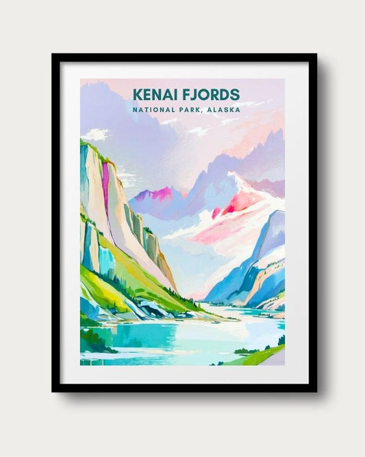 Kenai Fjords National Park Print