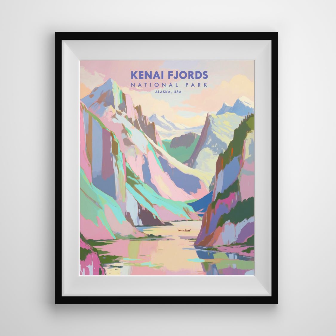 Kenai Fjords National Park Print- Alaska