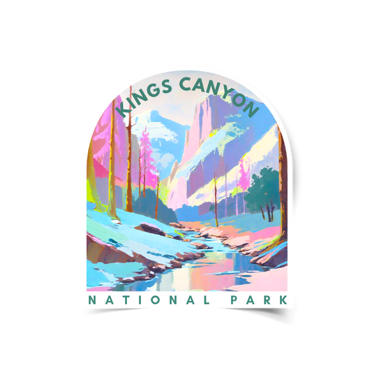 Kings Canyon National Park Sticker