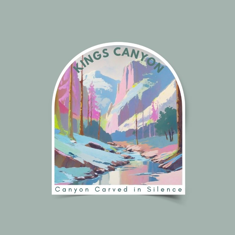 California's National Park Stickers